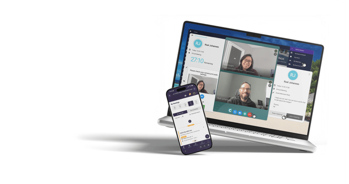 Virtual, video and physical meetings