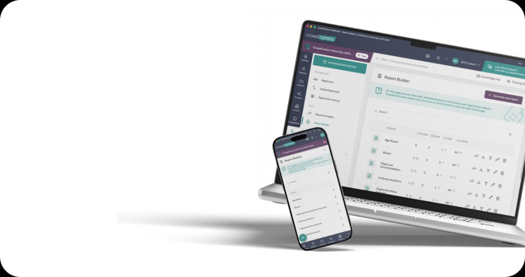 Custom report builder