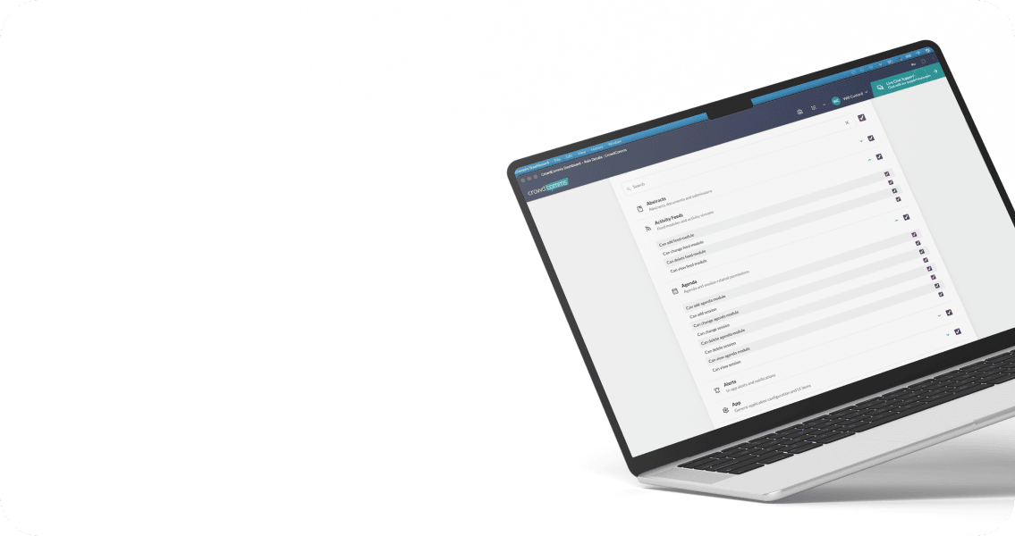 Roles and permissions